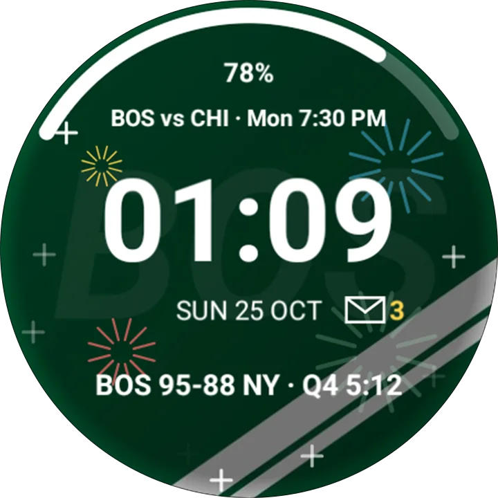 Basketball Team Tracker, Wear OS