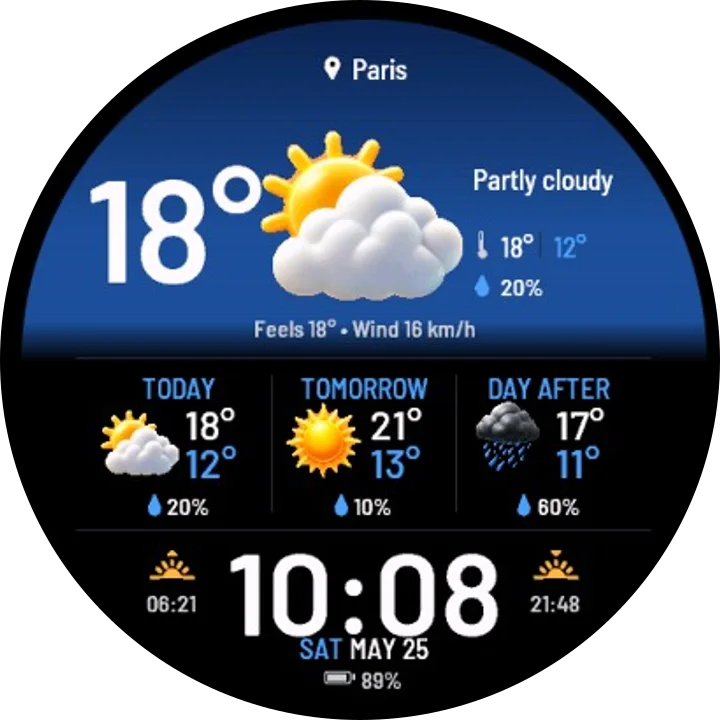 Sky Glance, Garmin